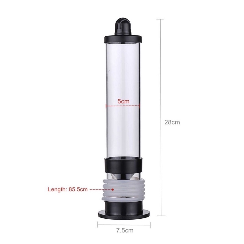 Bộ ấp trứng artemia dáng đứng cao cấp thế hệ mới 0.4 Lít - siêu tiện lợi