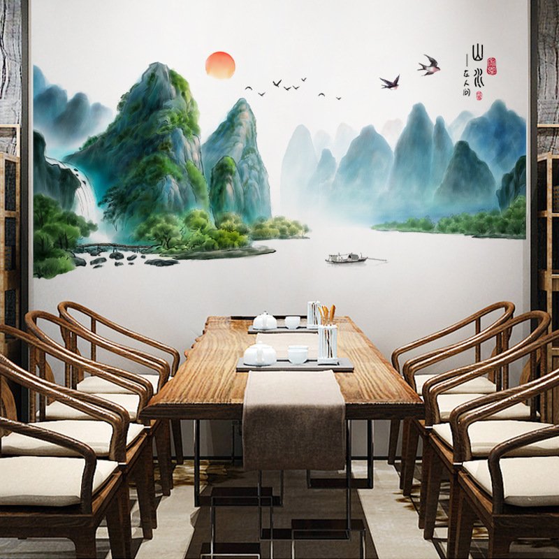 Tranh decal dán tường trang trí PHÒNG KHÁCH 5 decal dán tường, sticker dán tường,Giấy dán tường, tranh dán tường PVC không thấm nước