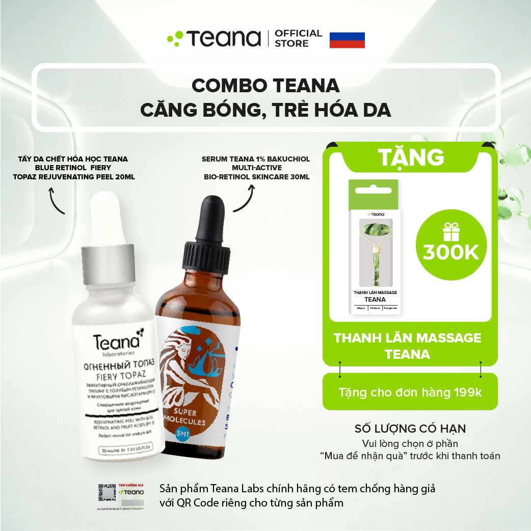 Combo Teana căng bóng, trẻ hoá da