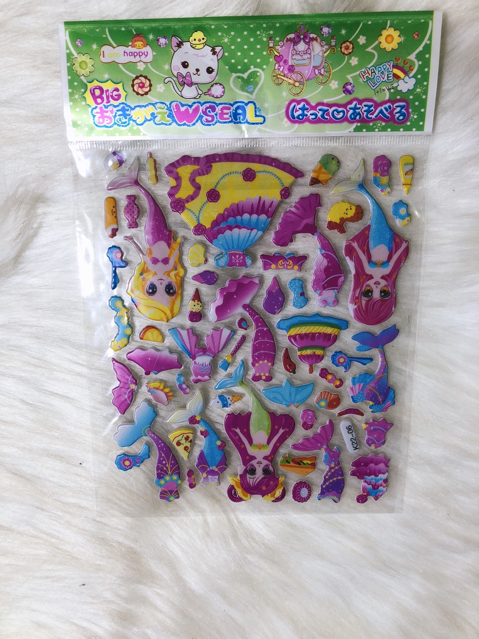 Dán hình sticker in hình 3d hoạt hình