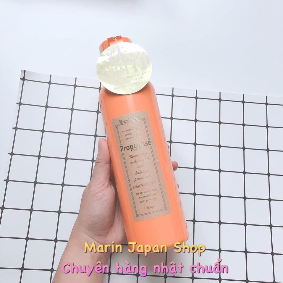 Nước súc miệng Propolinse mẫu vàng Nhật Bản 30ml chiết mini
