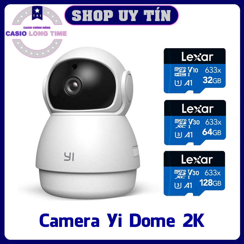 Camera không dây yi dome guard 2k 3mp - camera an ninh gia đình - camera giá rẻ - camera trông trẻ