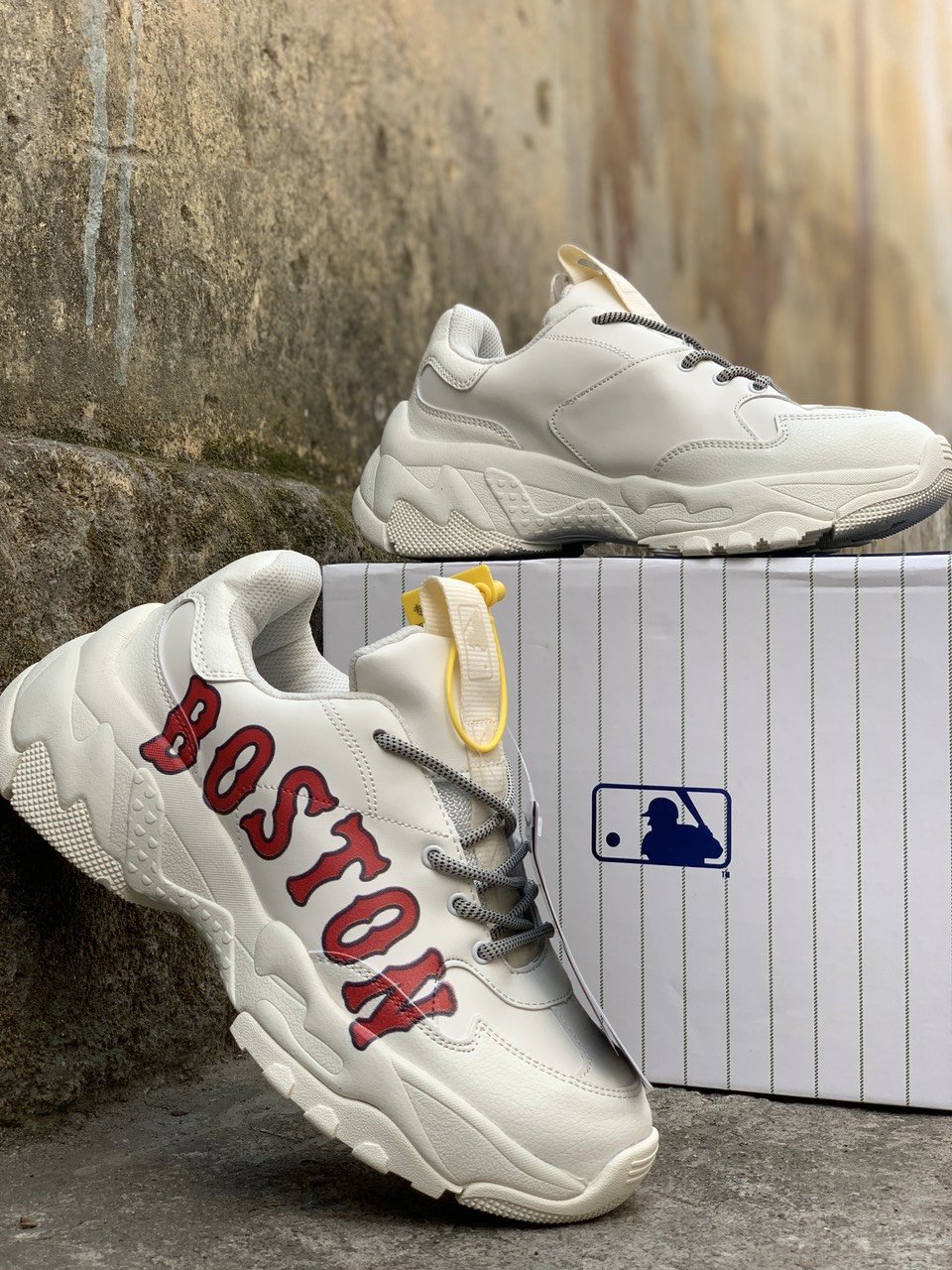 [FREE SHIP] Giày thể thao/Giày sneaker MLB BOSTON BẢN 11 bản Trung (Full Box+pk)
