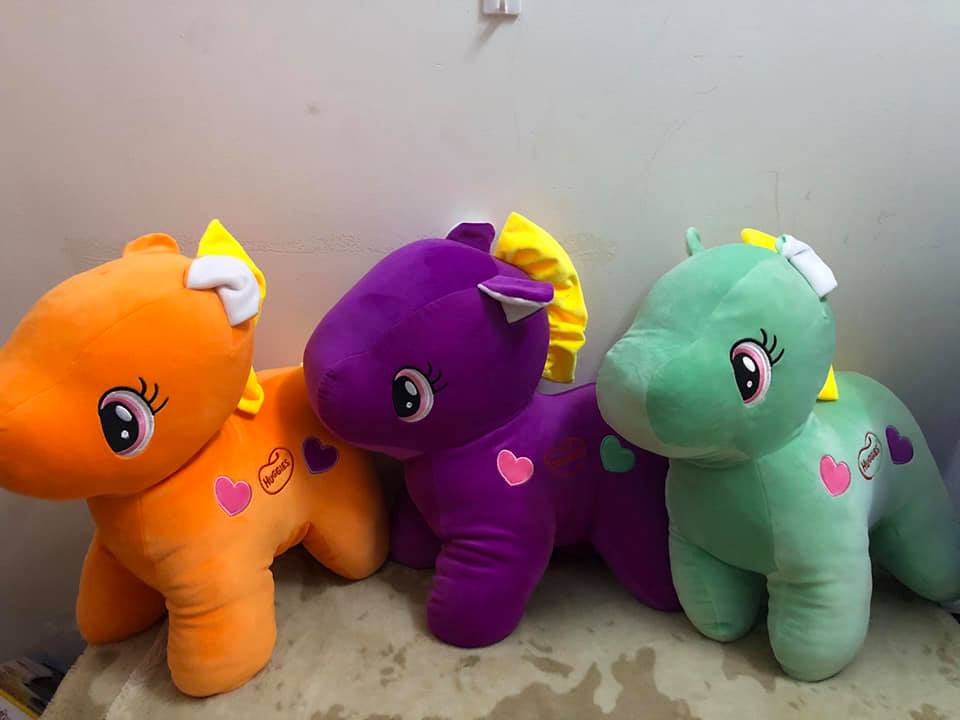 [HCM]Thú Nhồi Bông Ngựa PONY - màu ngẫu nhiên