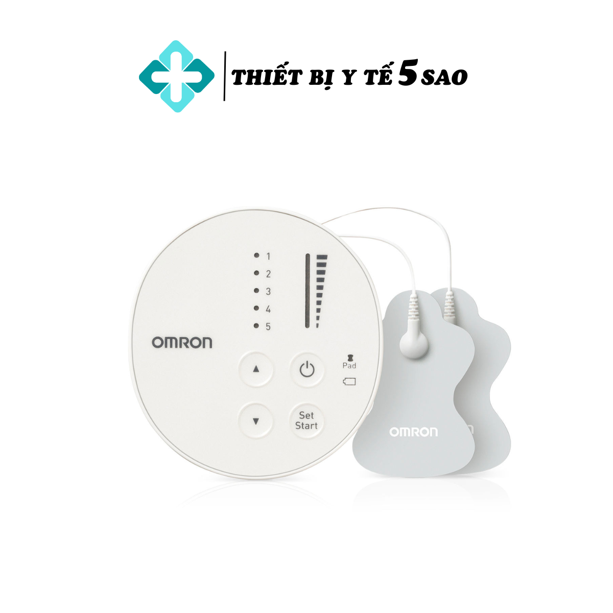 Máy massage xung điện trị liệu omron hv-f013 hỗ trợ giảm đau cơ và khớp 5 chế độ