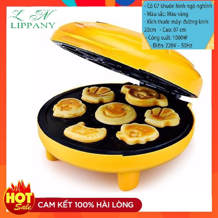  Máy Nướng Bánh Hình Thú - 7 Khuôn Xinh Xắn 