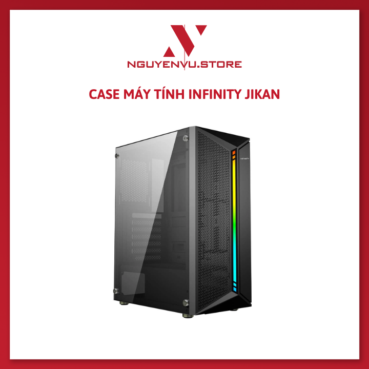 Vỏ case máy tính Infinity Jikan - ATX Gaming Chassis - Hàng chính hãng