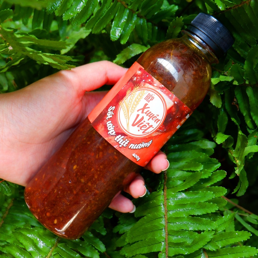 Sốt Ướp Thịt Nướng BBQ Bếp Xuyên Việt 400G Nước Ướp Thịt Hải Sản Tiện Lợi.