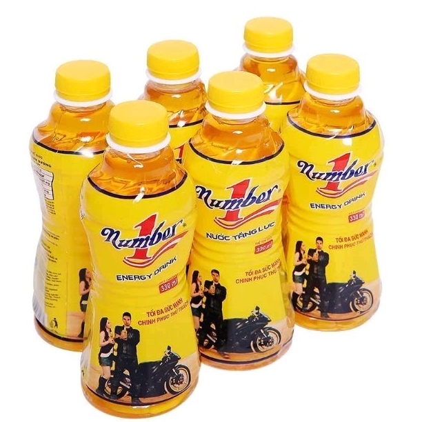 Lốc 6 Chai Nước Tăng Lực Number 1 330ml