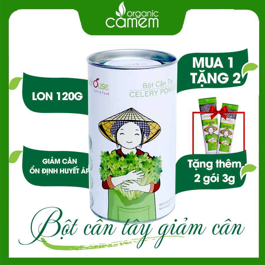 Bột cần tây dalahouse- giảm cân sau sinh hiệu quả nhanh, giảm cân an toàn tự nhiên, ổn định huyết áp hiệu quả