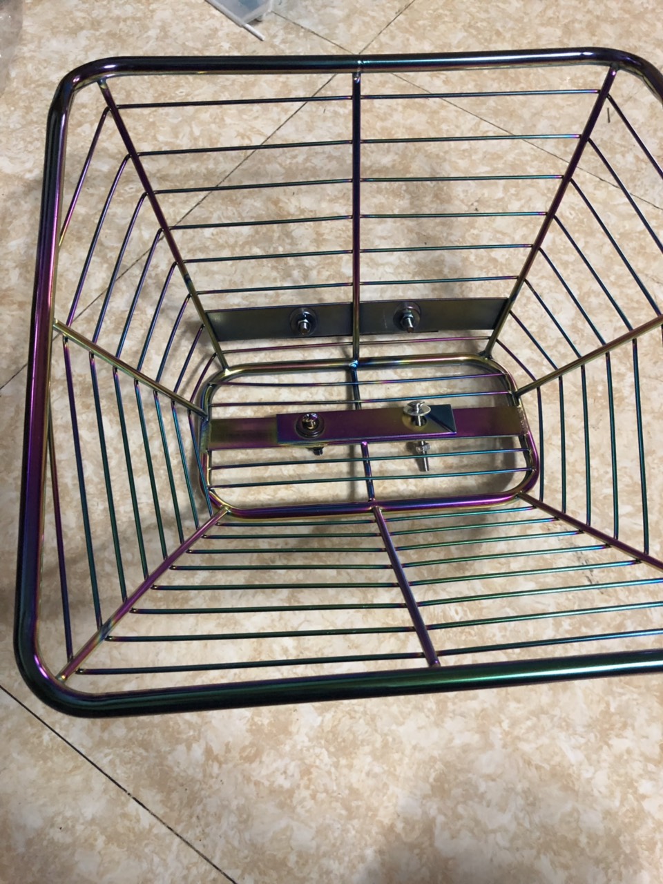 Rổ Inox 10 ly Xi Titan 7 màu Xe Dream, cup - SUPERMARKET QUỐC BẢO