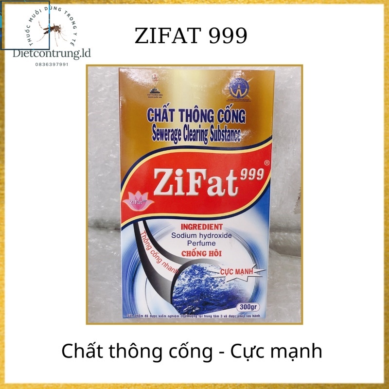 Chất thông, tắc cống zifat 999 .