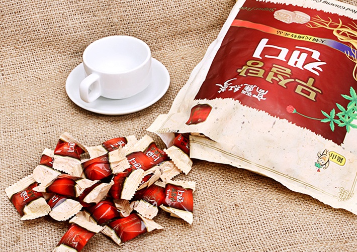 Kẹo hồng sâm không đường hàn quốc 500g