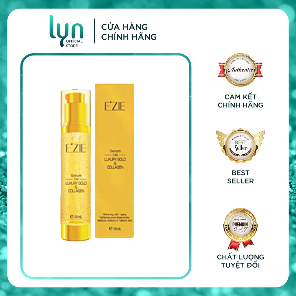 EZIE Serum dưỡng da cao cấp tinh chất vàng 24k & Collagen