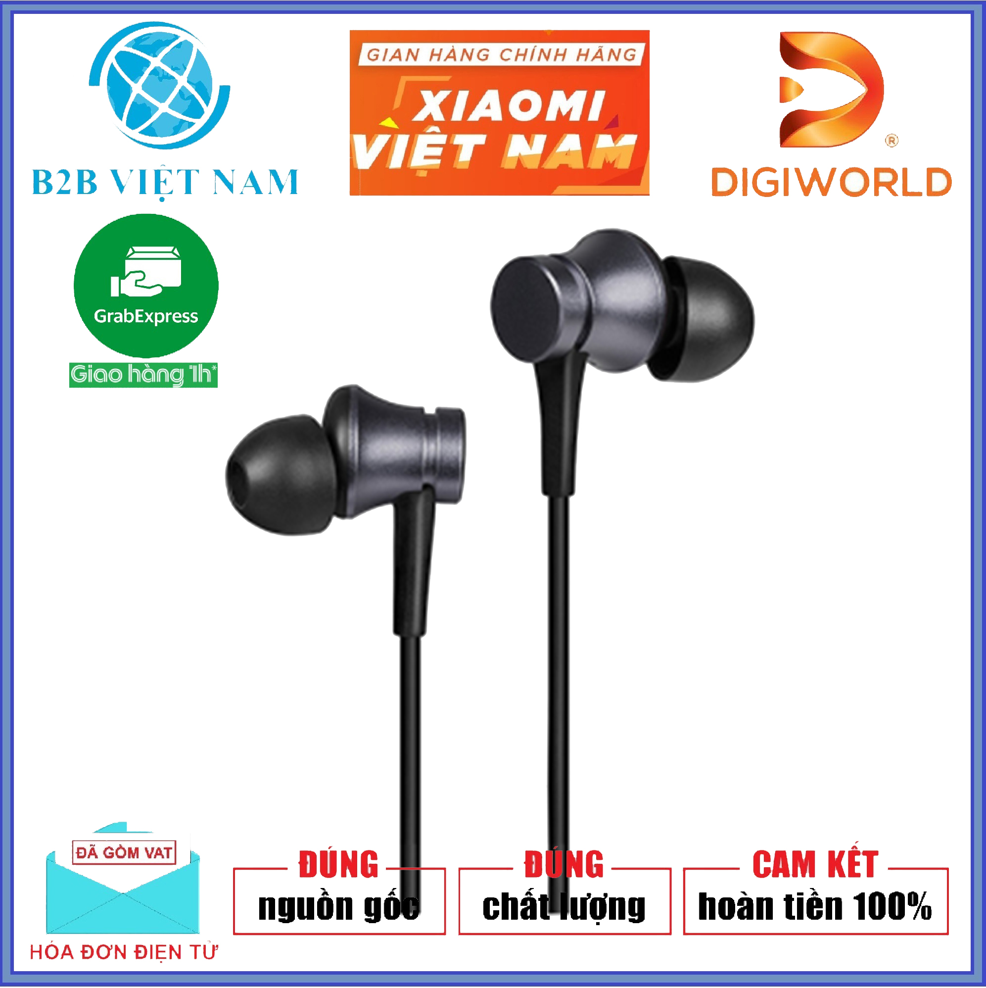 Tai Nghe Nhét Tai Mi Basic Xiaomi HSEJ03JY - Hàng Chính Hãng