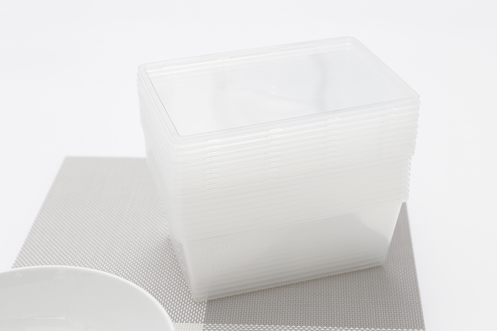 [HCM]Bộ 10 hộp đựng thực phẩm nhựa 1 lít DMX HTT046