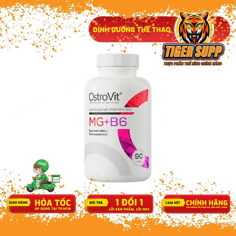 Ostrovit Mg+B6 90 Tablets – Supports Overall Health