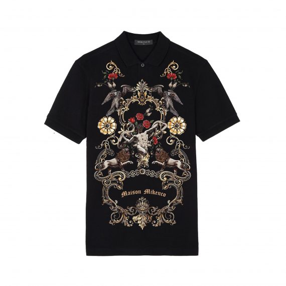 Áo polo unisex mikenco human broque