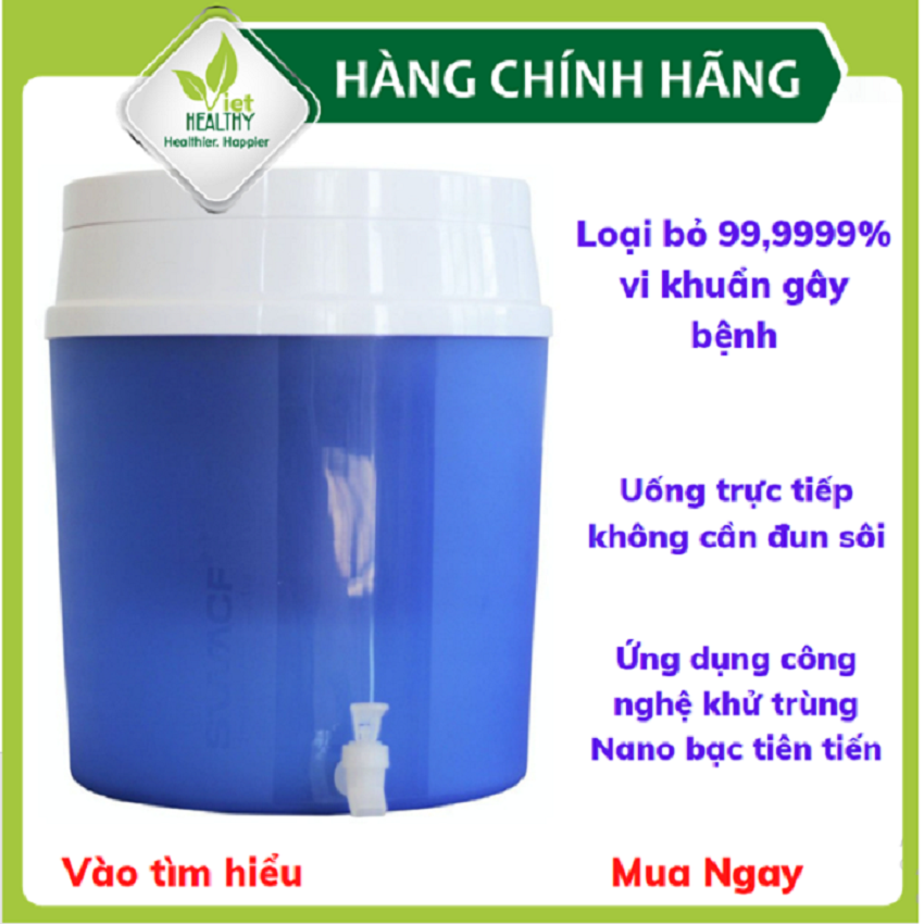 Bình lọc nước swacf 16l - nano bạc viethealthy