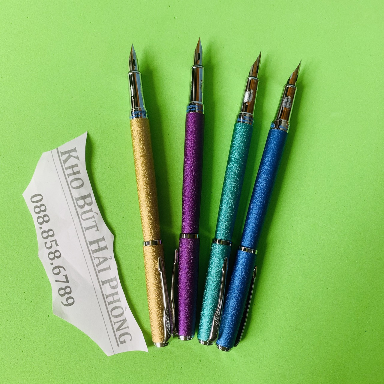 Bút máy 005 ngòi lá tre đẹp mê ly