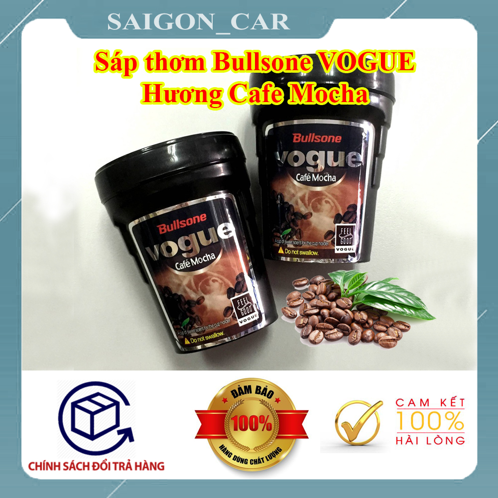 [HCM] Sáp Thơm Cafe ô tô dạng cốc Bullsone Vogue chuẩn Hàn Quốc đặt trên xe hơi, hương cafe nhẹ nhàng, nước hoa dạng sáp dùng được trong thời gian dài.