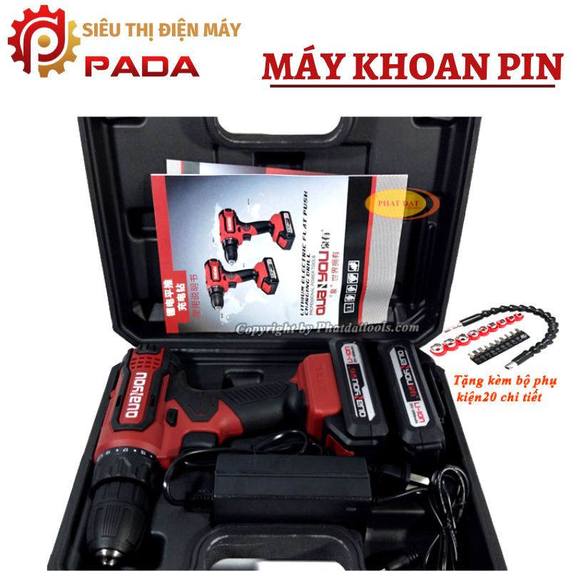 Máy khoan vặn vít dùng pin quaiyou qy5220 cao cấp-bảo hành 6 tháng