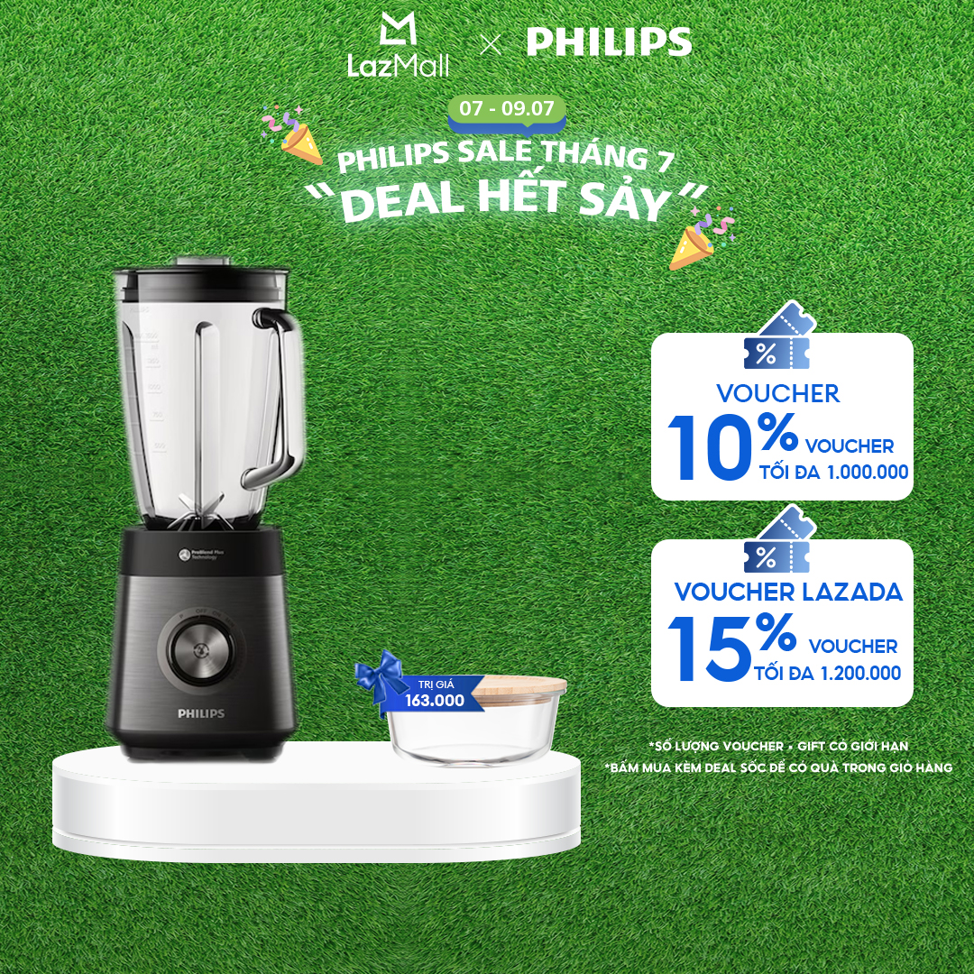 Máy Xay Sinh Tố Philips HR3041/00 - Hàng Phân Phối Chính Hãng