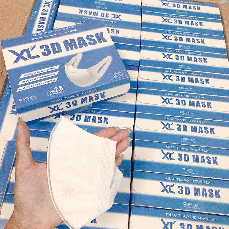50 cái khẩu trang 3D Mask Masuji