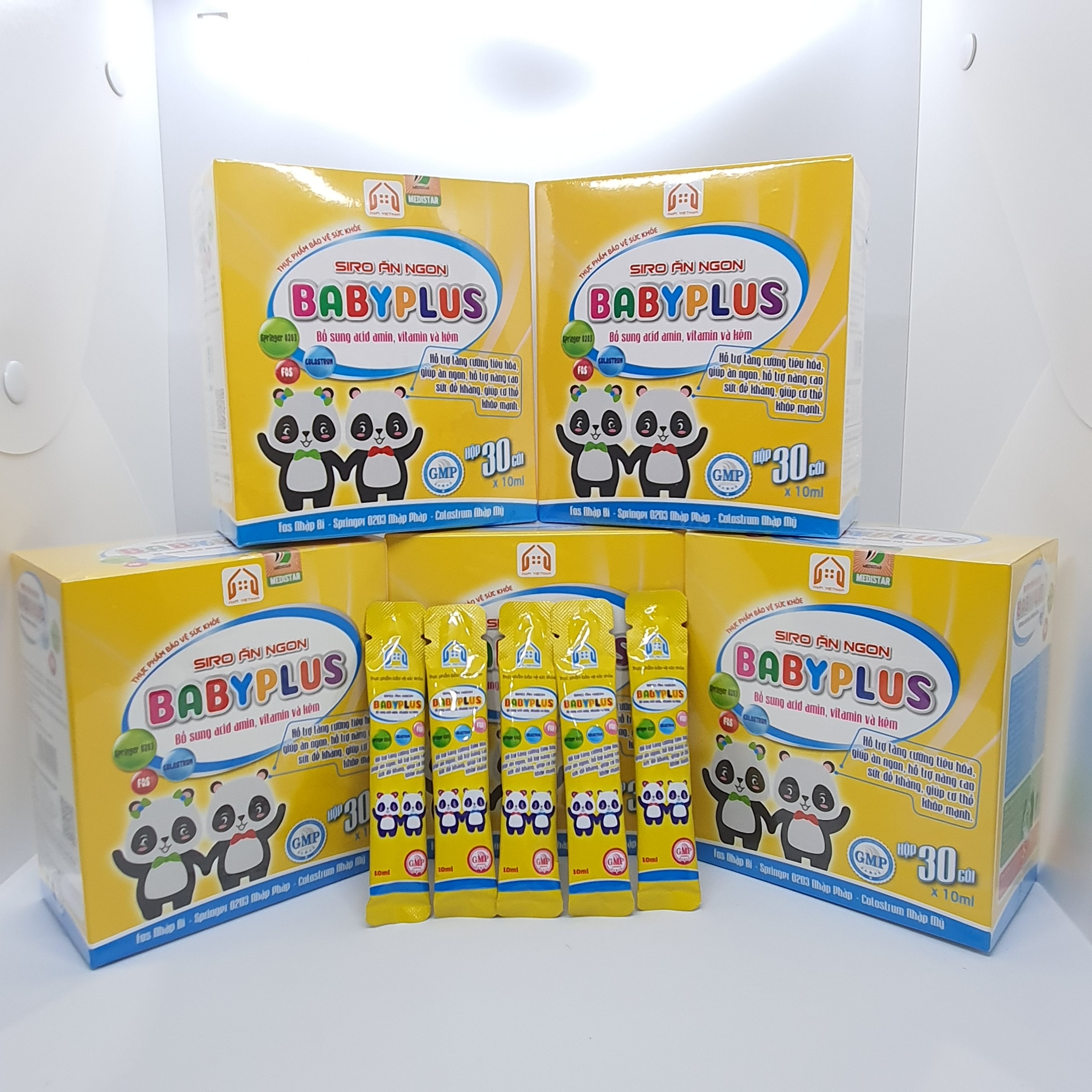 [CHÍNH HÃNG] 5 HỘP SIRO ĂN NGON BABYPLUS - 100% HẾT BIẾNG ĂN-HẾT TÁO BÓN - TĂNG CÂN TỰ NHIÊN- TĂNG SỨC ĐỀ KHÁNG
