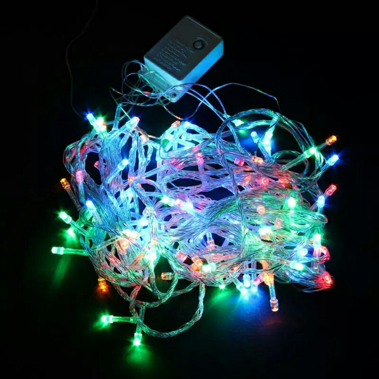 Dây đèn nháy, led nháy nhiều màu trang trí noel, tết, lễ hội