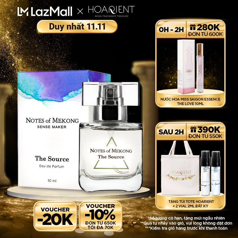 Nước Hoa Notes of Mekong The Source 30ml