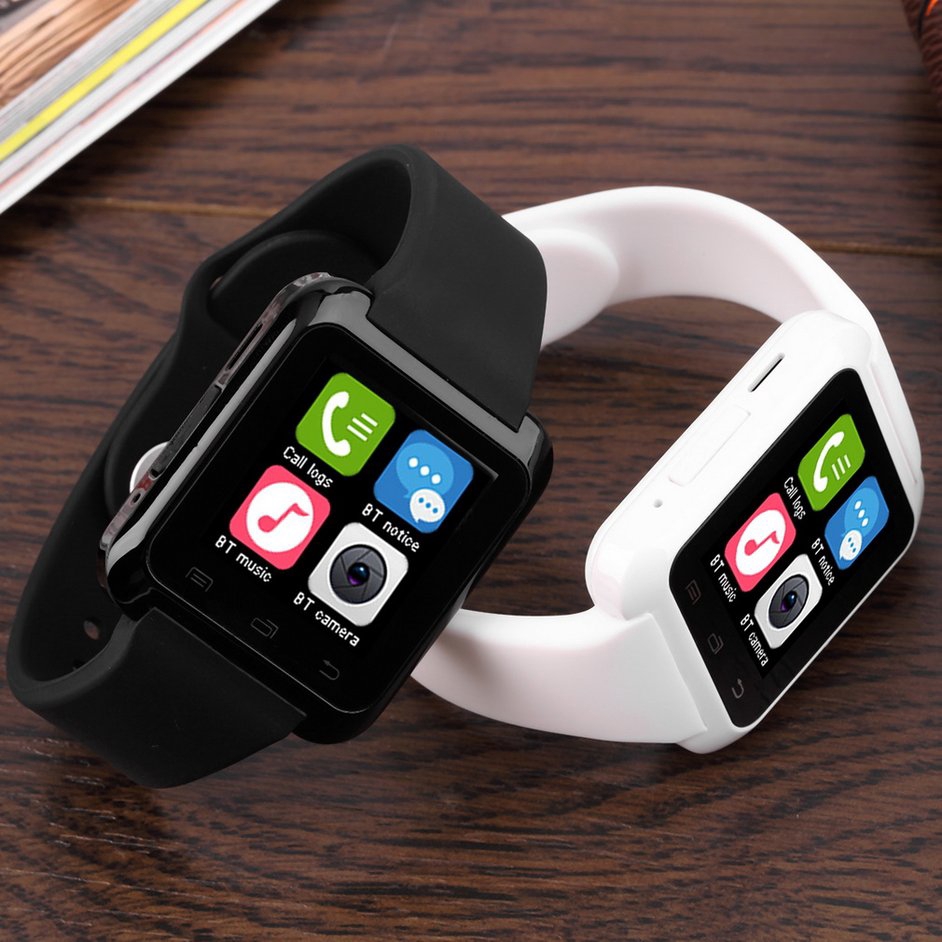 Đồng hồ đeo tay thông minh u80 kết nối bluetooth đếm bước chân theo dõi chuyển động trên cao nhắc nhở tin nhắn cuộc gọi qua bluetooth độ cao kiểu dáng thể thao dành cho android và ios.
