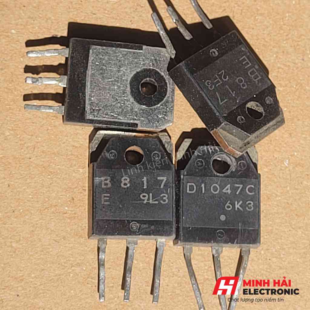 Cặp sò b817 + d1047 tháo máy loại tốt nhật ba khoang