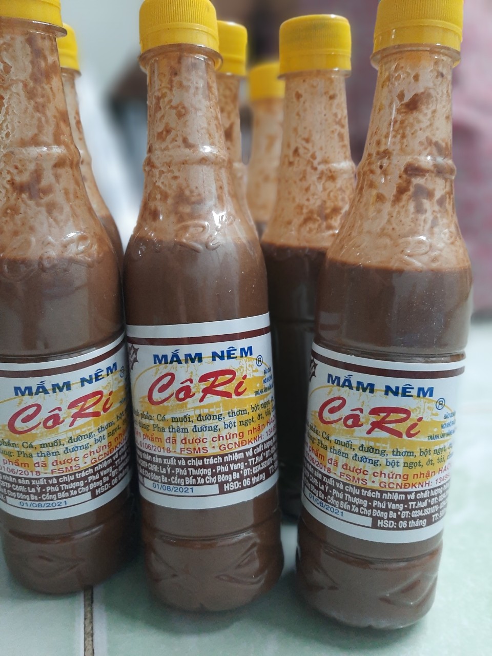 HCM- Chuyên sỉ & lẻ Mắm Nêm Cô Ry- Loại 1 Chai lớn 500ml