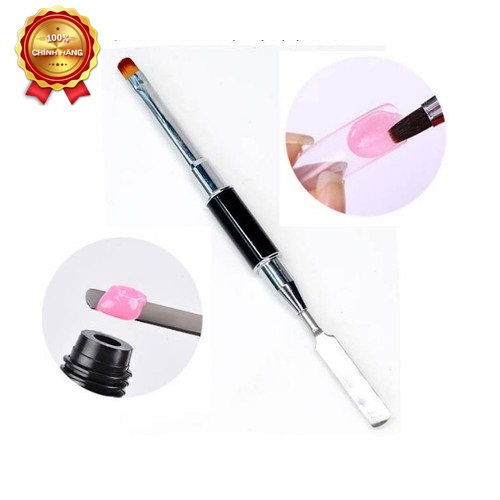 Cọ đắp gel hai đầu tiện dụng