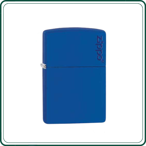 Zippo 229zl - zippo royal blue matte with zippo logo