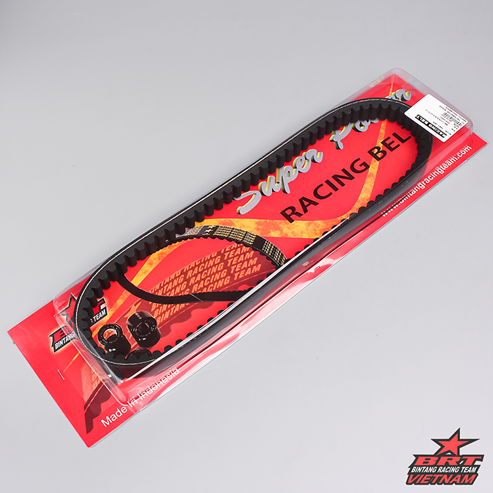 DÂY CUROA XE TAY GA SUPER POWER RACING BELT BRT X BANDO Vario/Airblade/Lead/Click/Vision/Janus/MioM3/Freego - HÀNG CHÍNH HÃNG