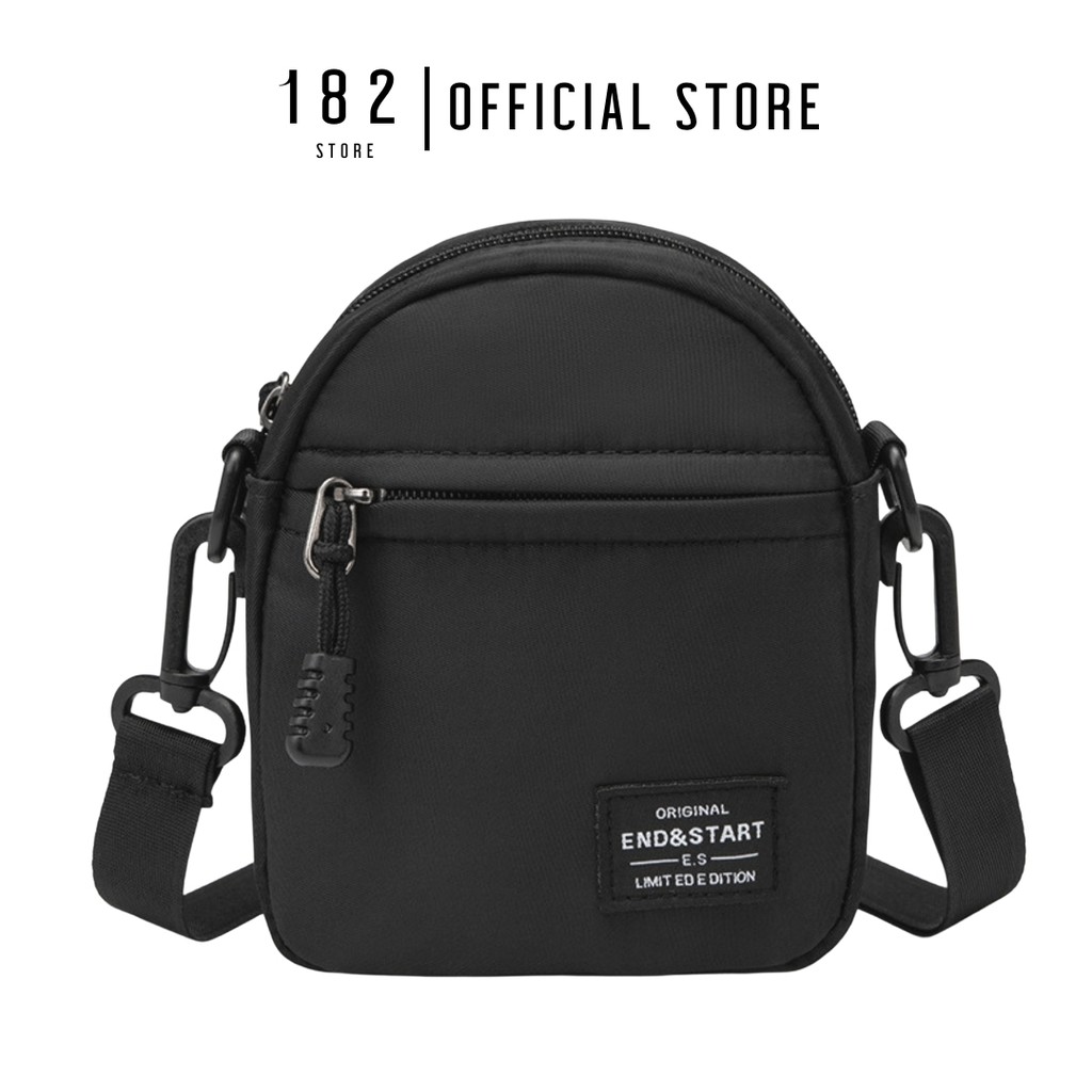Túi đeo chéo mini unisex nam nữ basic messenger mini bag style nhật bản freeship - 182 store