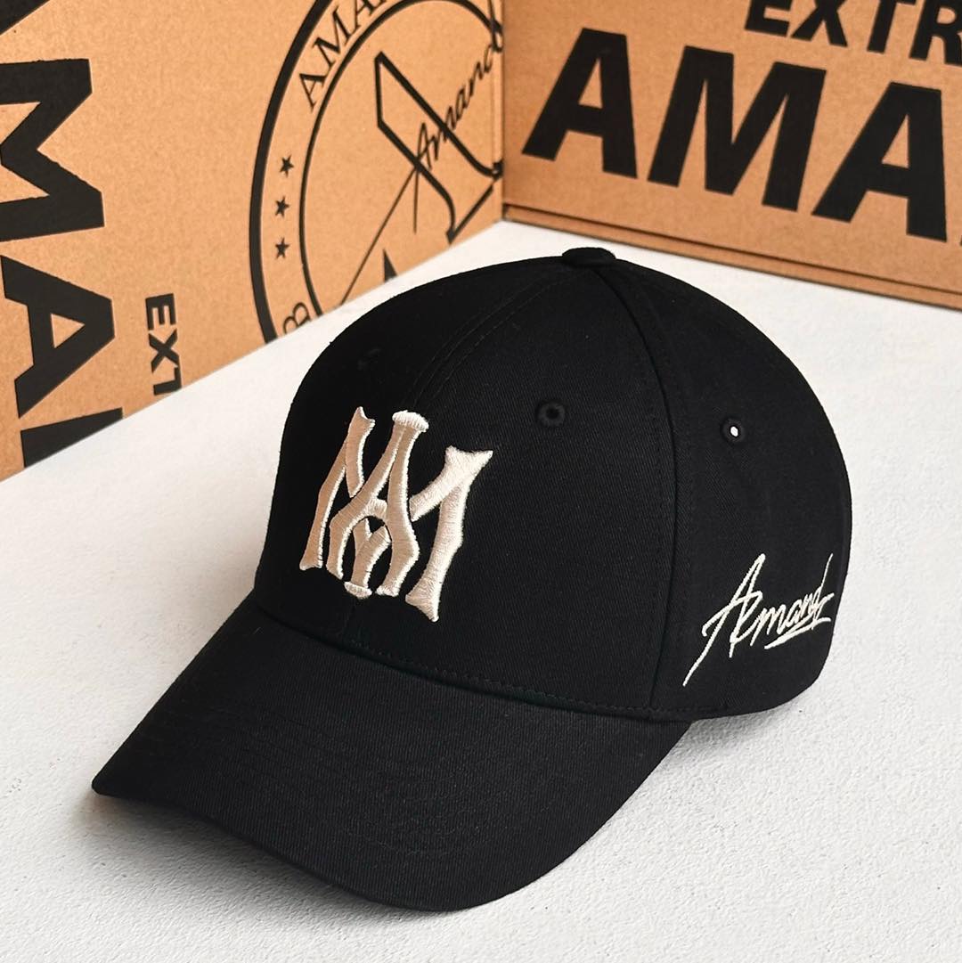 Mũ Amand Vibe Strapback - Black