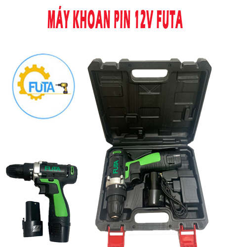 MÁY KHOAN PIN 12V FUTA - MÁY KHOAN CẦM TAY - MÁY KHOAN VẶN VÍT ỐC - LỖI ĐỒNG 100%