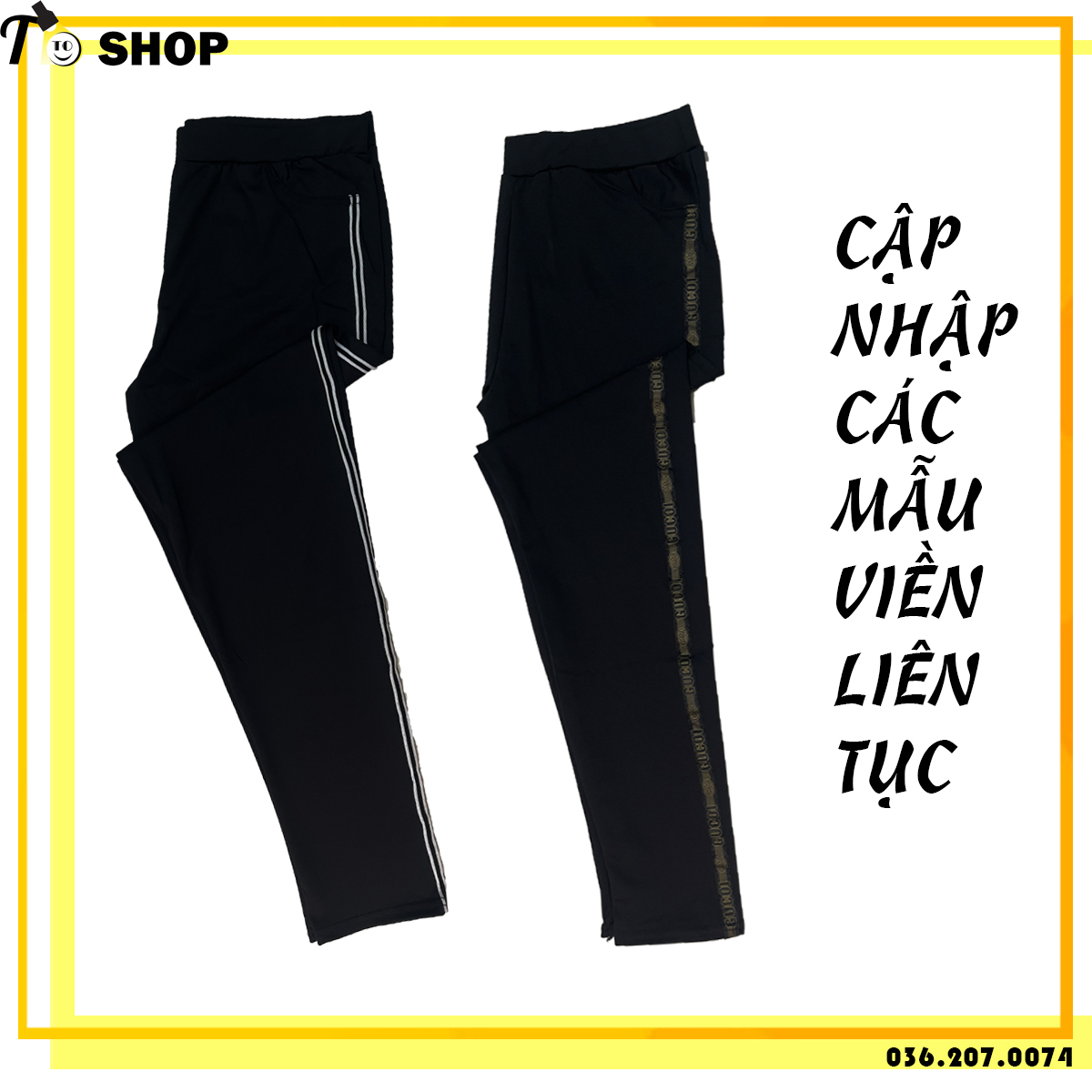 Quần legging nữ - quần thun nữ nhiều loại sọc viền cập nhật liên tục