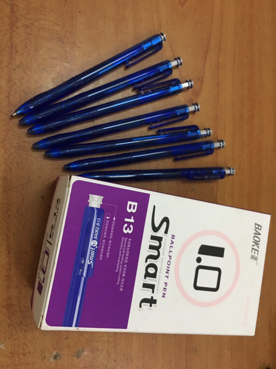 Hộp Bút bi Baoke B13 giá rẻ 1mm (1 hộp/ 48 cây)