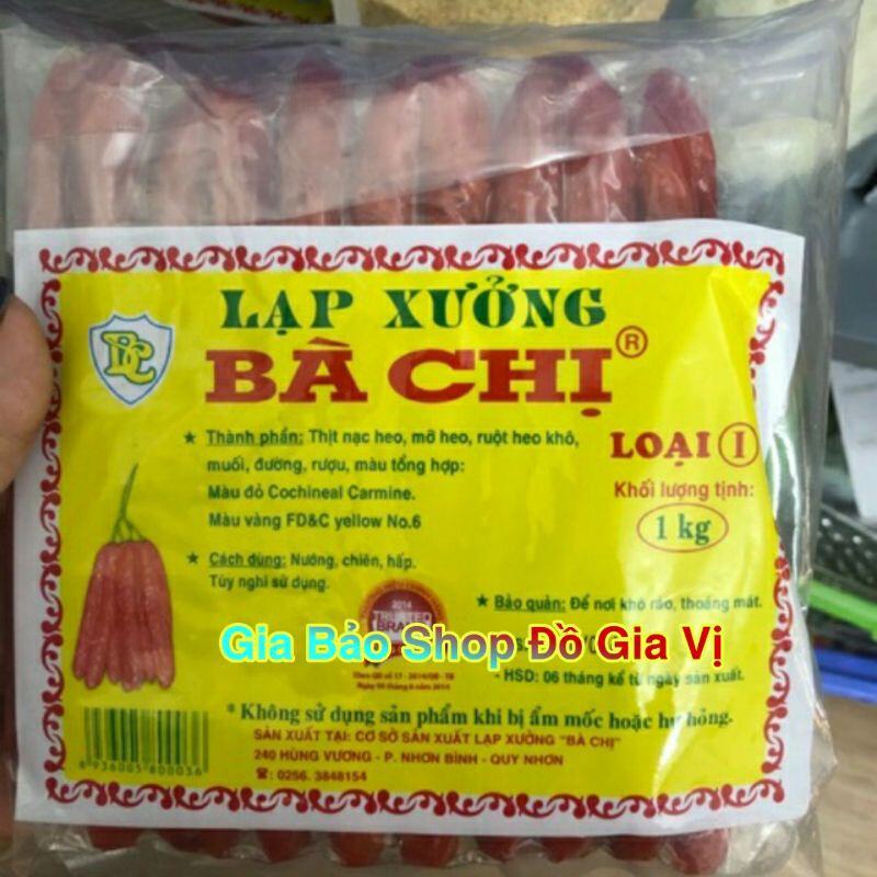 Lạp xưởng bà chị loại 1.