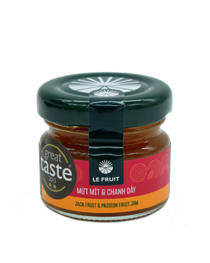 Mứt trái cây mứt mít và chanh dây Le Fruit 30g