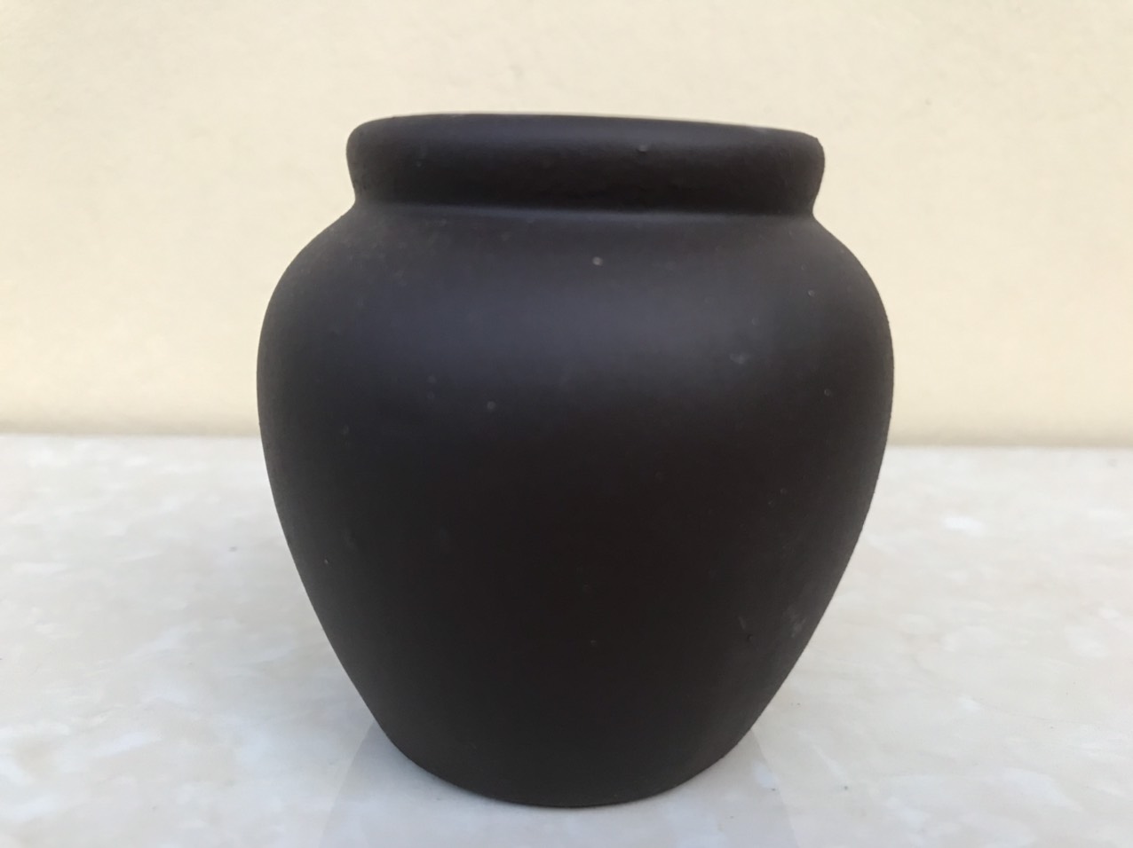 Chậu mini chum đen cb-bm25