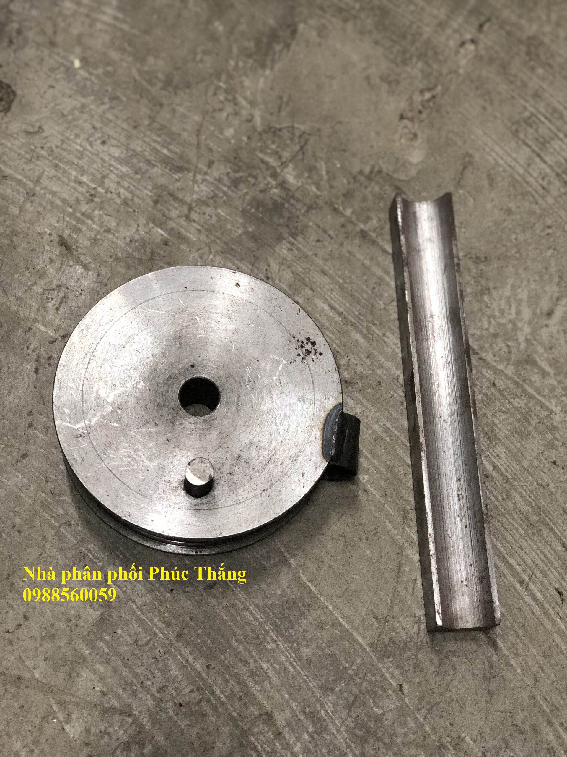 Puly uốn ống phi 32 - Vam uốn ống hộp