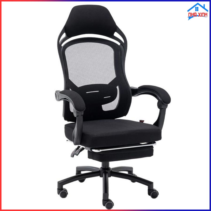 Ghế làm việc văn phòng cao cấp 2022, Ghế xoay lưới ngả lưng, Ghế ngồi máy tính có tựa đầu, lưng lưới thoáng mát. Hãy mua ngay!