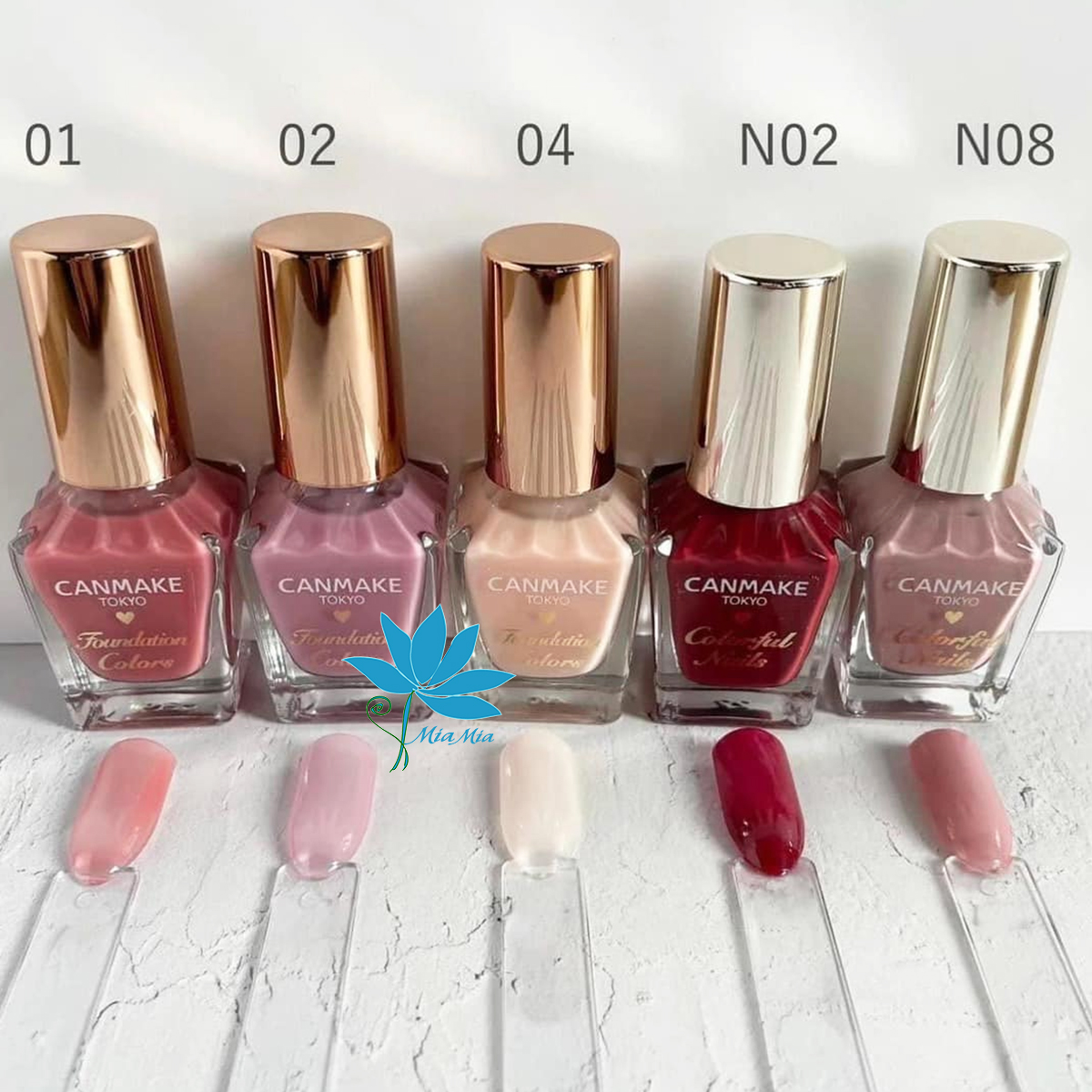  Sơn Móng Tay Thạch Canmake Tokyo Japan Nhật Bản Nội Địa Sơn Móng Chân Bóng Bền Màu CAM KẾT CHÍNH HÃNG 