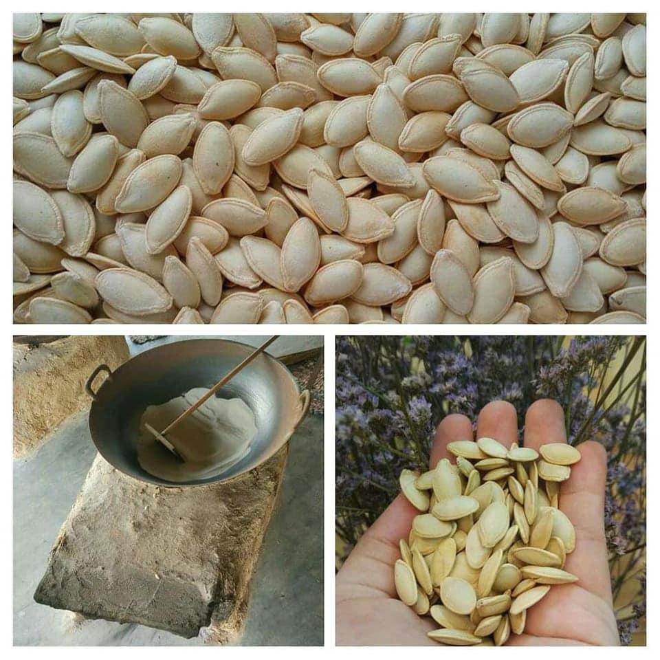 500g hạt bí rang muối thủ công bao giòn ngon mẩy hạt