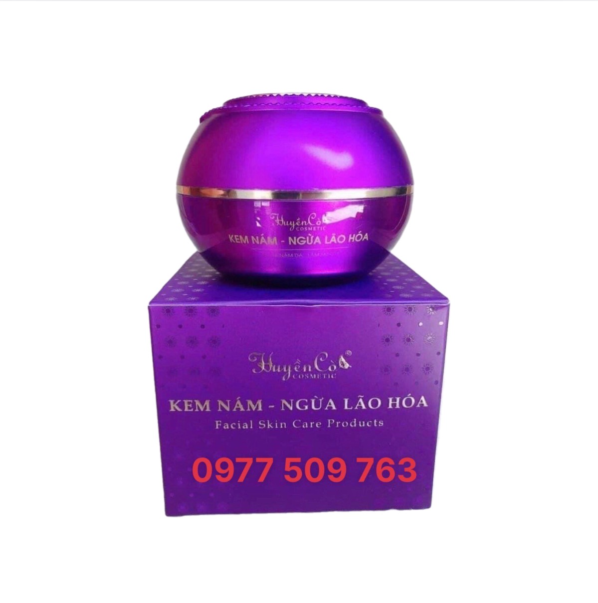 Chính hãng - Kem Mờ Nám HUYỀN CÒ Dưỡng Trắng Da Ngừa Nhăn Ngừa Lão Hóa  30gr